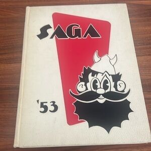 Vintage: 1953 Long Beach Community College Yearbook  - SAGA ‘53